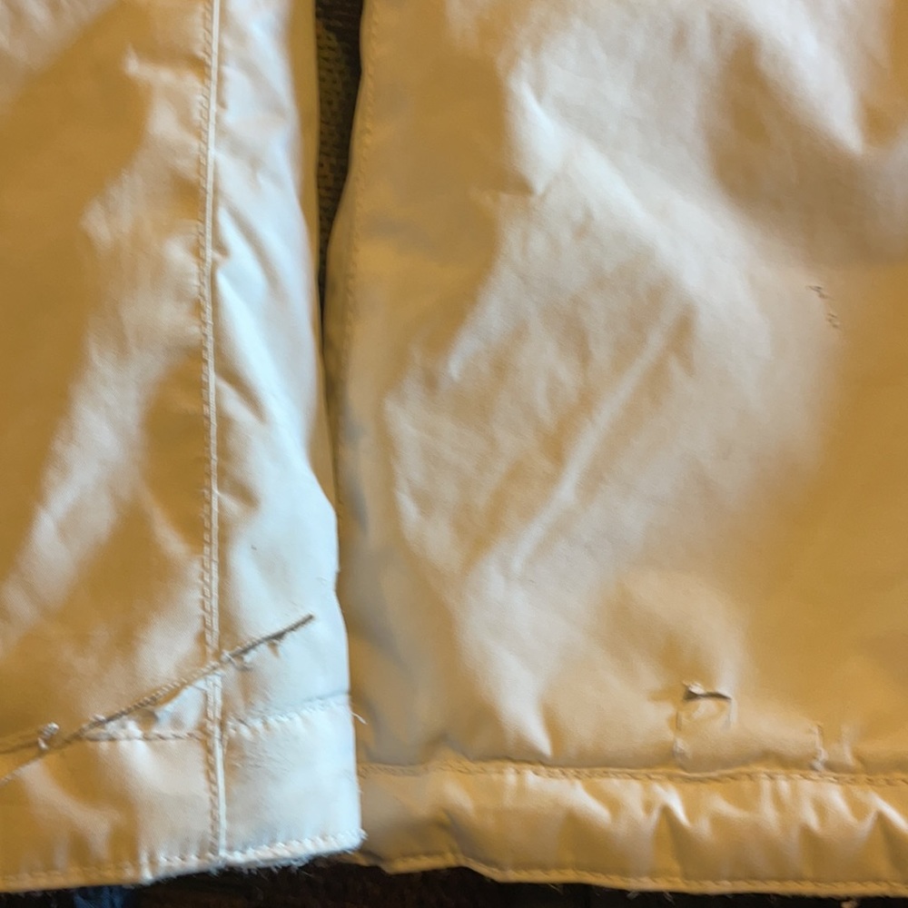 Big Girls Off-white Snow Pants - Picture 8 of 8
